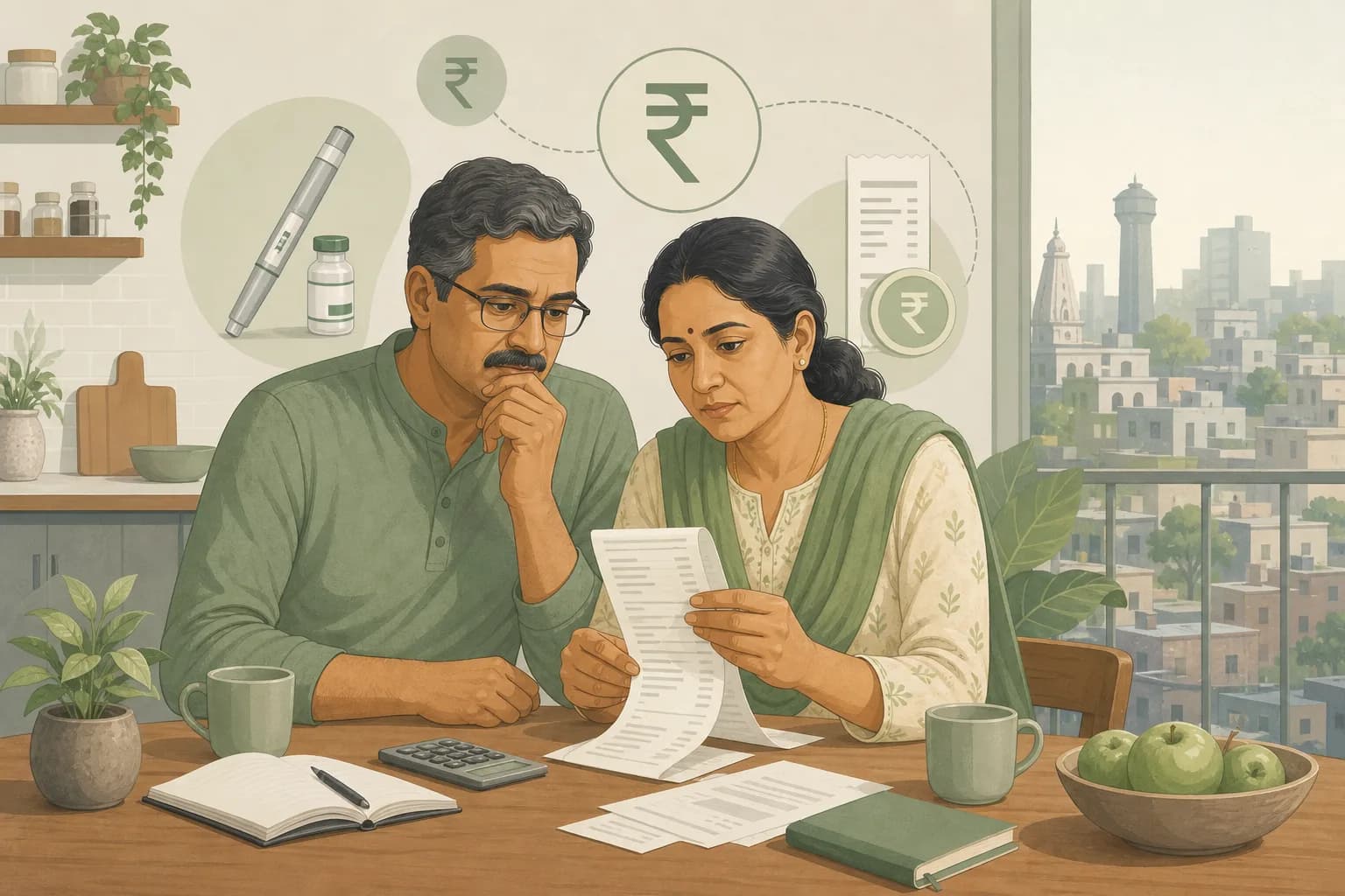 GLP-1 monthly cost in India